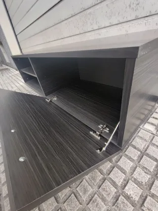 Mueble TV gris antracita