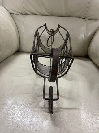 Carretilla decorativa metal vintage