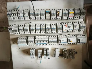 Lote interruptores diferenciales modulares