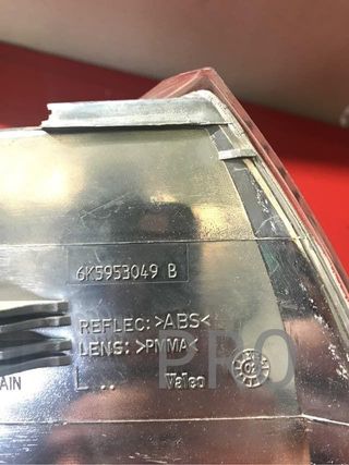 Piloto Volkswagen caddy Intermitente izquierdo