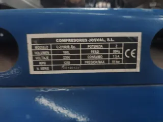 Compresor de aire Cierzo Josval
