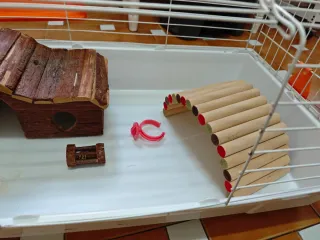 Jaula Conejo/Cobaya + Accesorios