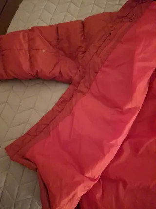 Anorak Montaña Quechua Talla M Rojo