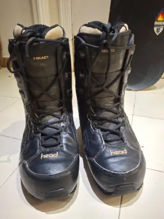 Tabla de Snowboard Completa con Botas