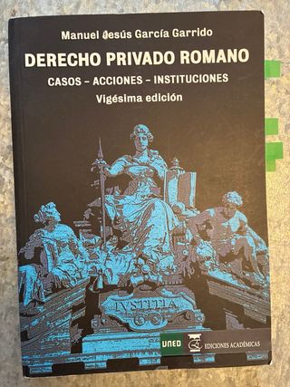 DERECHO PRIVADO ROMANO CASOS ACCIONES INSTITUCI...