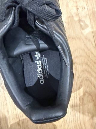 Zapatillas Adidas Superstar Negras Talla 38 2/3