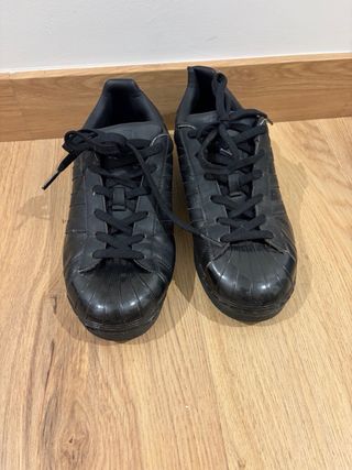 Zapatillas Adidas Superstar Negras Talla 38 2/3