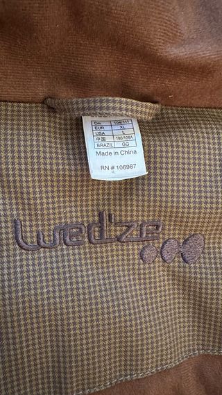 Anorak Wed'ze Decathlon Marrón Talla L