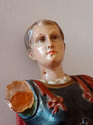 Imagen San Expedito arte religioso olot