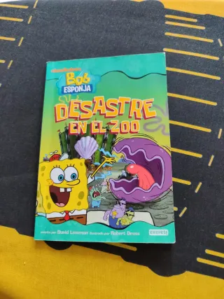 Libro ,cuento Bob Esponja