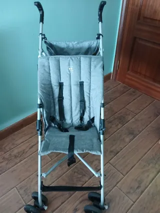 Cadeira de passeio bengala cinza