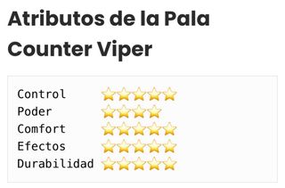 Pala Babolat Counter Viper