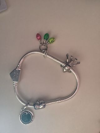 Pulsera Plata Estilo Pandora Stranger Things