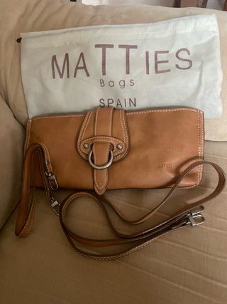 Bolso de mano Matties marrón