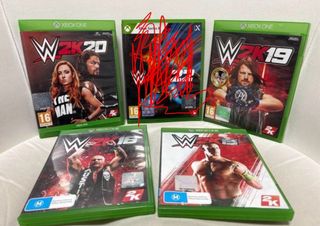 Lote Juegos WWE para XBOX Lucha libre