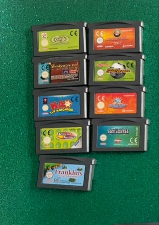 Lote de 37 Juegos Game Boy Advance