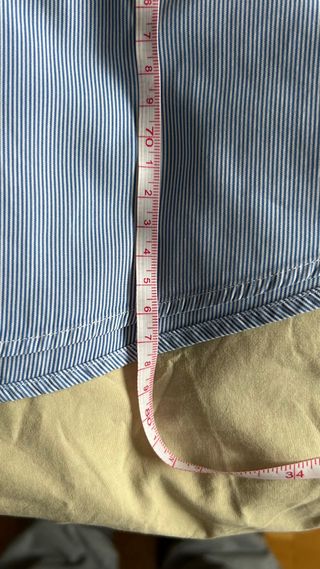 Camisa Façonnable Azul Talla XL. Nueva