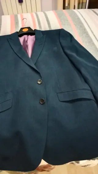 Americana azul marino hombre