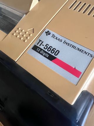 Fax Texas Instruments TI-5660