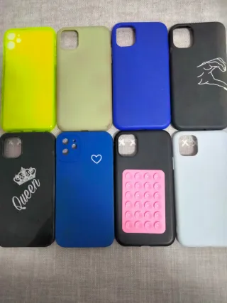 Fundas iPhone Variadas. 1€, todas15€