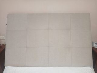 Cabecero de cama beige sin usar Totalmente nuevo