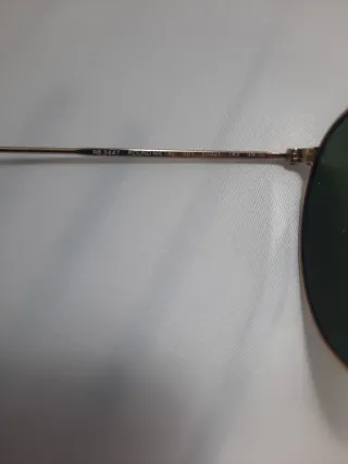 Gafas Ray-Ban Redondas Doradas y Negras