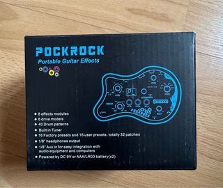 Ammoon Pockrock Procesador Multiefectos Guitarra