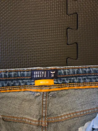 Pantalón Green Coast Talla 38 Azul