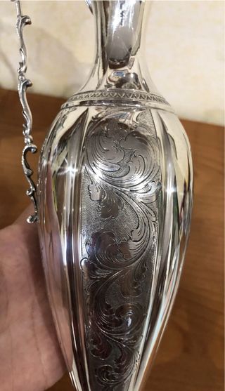 Anfora antica argento 800