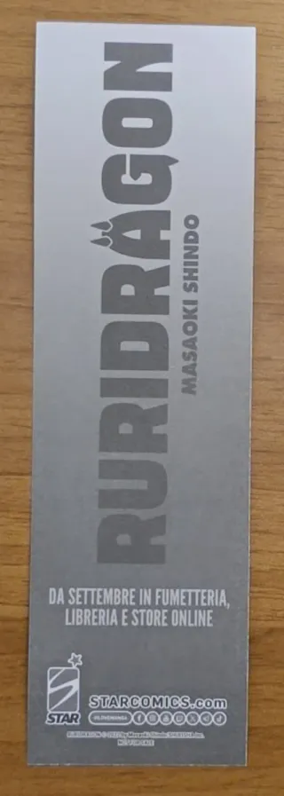 Ruridragon 1 variant + poster, segnalibro e spilla