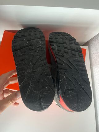 Zapatillas Nike Air Max Verde y Rojo