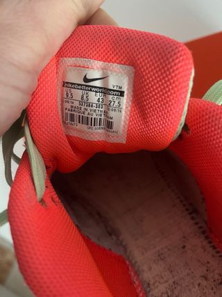 Zapatillas Nike Air Max Verde y Rojo