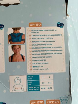 Inmovilizador clavicula