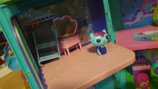 Casa de muñecas Gabby + 6 habitaciones + balcones