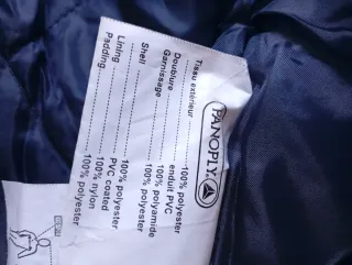 Chaqueta chubasquero PANOPLY azul