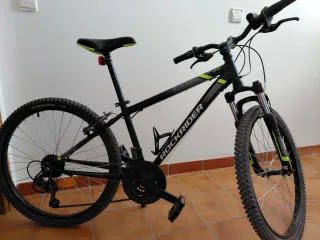 Bicicleta Rockrider ST 500 Negra