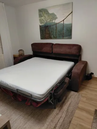 Sofá-cama con sistema italiano