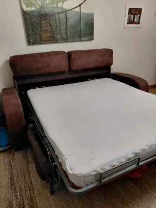 Sofá-cama con sistema italiano