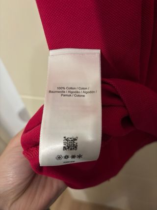 Polo Fred Perry Rosa Talla L