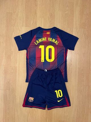 Kit Barcelona Infantil Yamal 10
