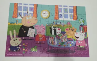 2 Puzzles Peppa Pig 60 piezas Trefl