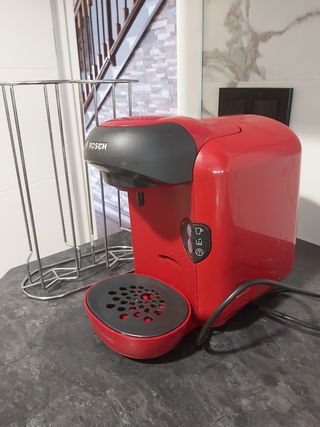 Cafetera tassimo roja
