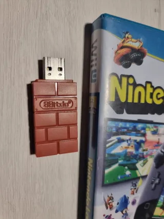 Adaptador USB 8Bitdo para switch,pc,portatil.