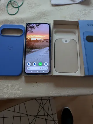Google Pixel 10 128GB Azul Índigo blue  impecable