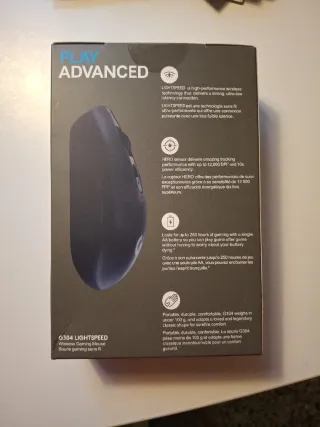 Logitech G304 Mouse nero Wireless Nuovo Sigillato