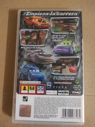 Juego PSP Cars Disney Pixar