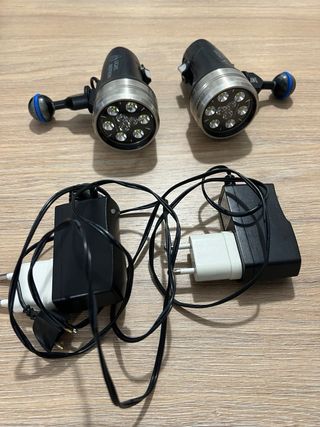 Focos de buceo Light & Motion para video