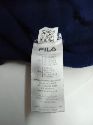 Sudadera Fila Azul