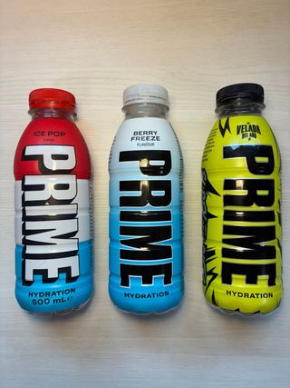 3 Bottiglie Prime Vuote