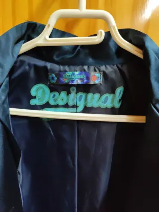 Abrigo Desigual Azul oscuro